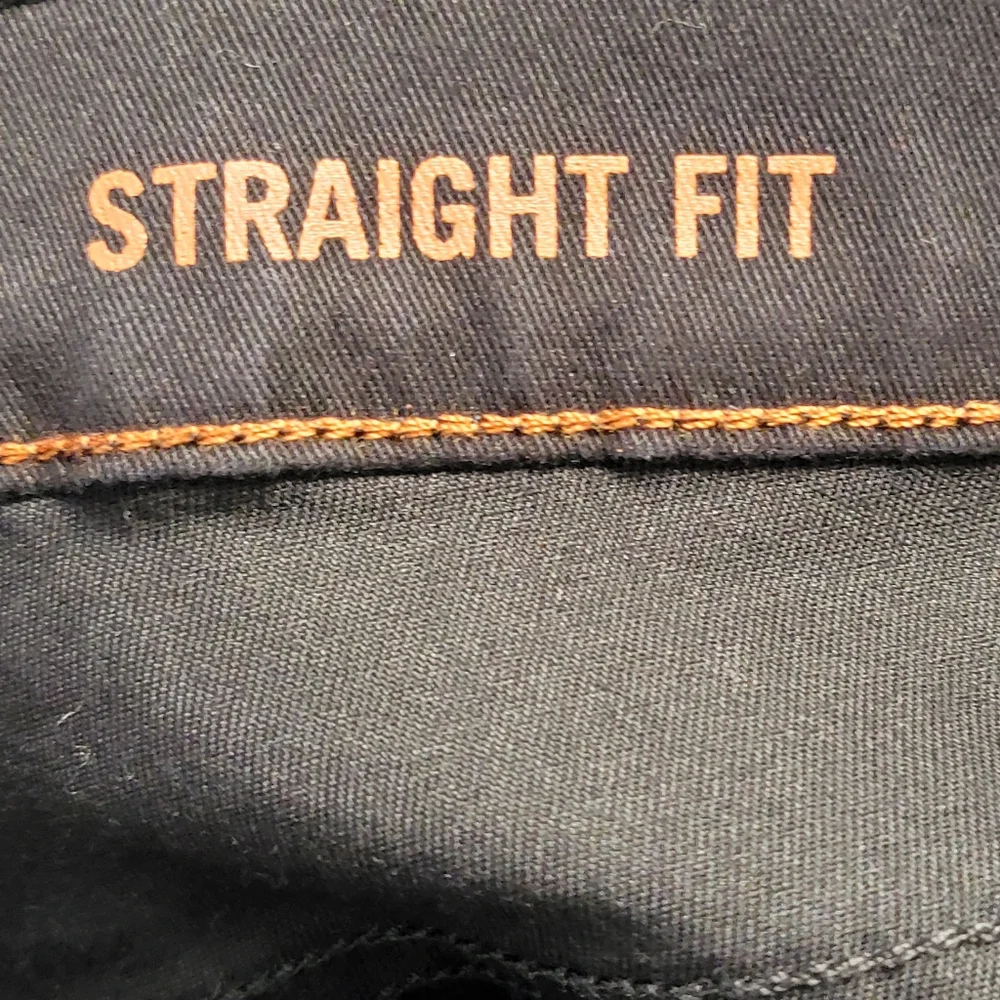 Dockers men straight fit black jeans size 36/32